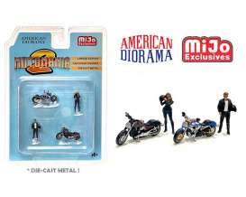 Figures  - Moto Mania #2 2022  - 1:64 - American Diorama - 76490 - AD76490 | Toms Modelautos
