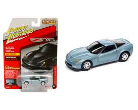 Chevrolet Corvette - Z06 2012 blue - 1:64 - Johnny Lightning - SP189A - JLSP189A | Toms Modelautos