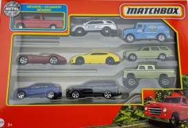 Assortment/ Mix  - Matchbox 9-pack 2022 various - 1:64 - Matchbox - X7111 - MBX7111-979D | Toms Modelautos