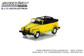 Volkswagen  - Thing Type 181 1973 yellow/blue/green - 1:64 - GreenLight - 35250A - gl35250A | Toms Modelautos