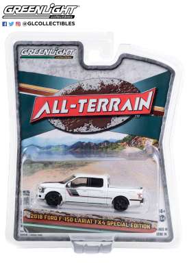 Ford  - F-150 2018 white - 1:64 - GreenLight - 35250D - gl35250D | Toms Modelautos