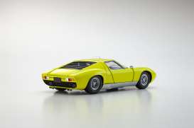 Lamborghini  - Miura P400SV yellow - 1:18 - Kyosho - 8317Y - kyo8317Y | Toms Modelautos