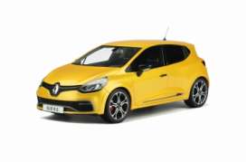 Renault  - Clio 4 2016 yellow - 1:18 - OttOmobile Miniatures - OT988 - otto988 | Toms Modelautos