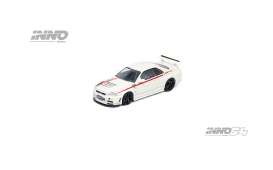Nissan  - Skyline GT-R R34 Nismo Sports white - 1:64 - Inno Models - in64-R34RT-NSR - in64R34RT-NSR | Toms Modelautos