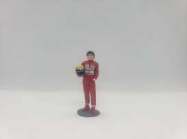 Figures diorama - Ayton Senna red - 1:43 - Cartrix - CT57 - CT057 | Toms Modelautos