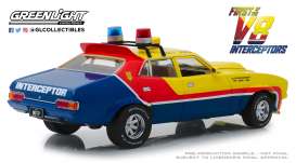 Ford  - Falcon XB V8 Interceptor 1974 yellow/blue/red - 1:18 - GreenLight - 13574 - gl13574 | Toms Modelautos