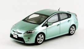 Toyota  - Prius green - 1:43 - Ebbro - 45153 - ebb45153 | Toms Modelautos
