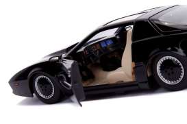 Pontiac  - Firebird *Knightrider KITT* 1982 black - 1:24 - Jada Toys - 30086 - jada30086 | Toms Modelautos