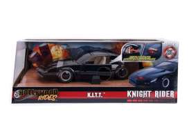 Pontiac  - Firebird *Knightrider KITT* 1982 black - 1:24 - Jada Toys - 30086 - jada30086 | Toms Modelautos