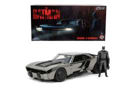 Batman  - Batmobile 2022 2022 black chrome - 1:24 - Jada Toys - 33740 - jada253215012 | Toms Modelautos