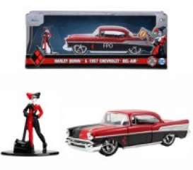 Chevrolet  - Bel Air 1957 red/black - 1:32 - Jada Toys - 33087 - jada253253014 | Toms Modelautos