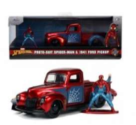 Ford  - Pick Up 1941 red/blue - 1:32 - Jada Toys - 33075 - jada253223016 | Toms Modelautos