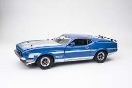 Ford - Mustang Boss 351 1971 grabber blue/white - 1:18 - SunStar - 3628 - sun3628 | Toms Modelautos Ford - Mustang Boss 351 1971 grabber blue/white - 1:18 - SunStar - 3628 - sun3628 | Toms Modelautos