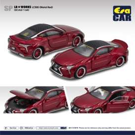 LB Works Lexus - LC500 2022 red - 1:64 - Era - LS21LC2201 - EraLS21LC2201 | Toms Modelautos