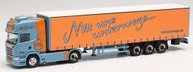 Scania  - R 13 orange/blue - 1:87 - Herpa - H314800 - herpa314800 | Toms Modelautos