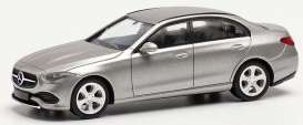 Mercedes Benz  - C Limousine  silver - 1:87 - Herpa - H430913 - herpa430913 | Toms Modelautos