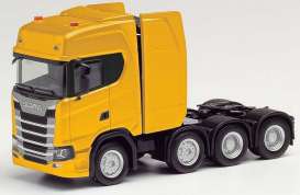 Scania  - CS20 HD yellow - 1:87 - Herpa - H308601-003 - herpa308601-003 | Toms Modelautos