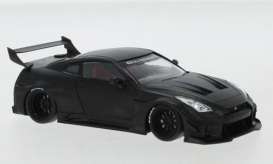 Nissan  - 35GT-RR LB-Silhouette WORKS  black - 1:43 - IXO Models - MOC314 - ixMOC314 | Toms Modelautos