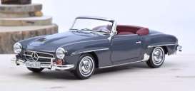 Mercedes Benz - 190SL 1957 grey - 1:18 - Norev - 183402 - nor183402 | Toms Modelautos Mercedes Benz - 190SL 1957 grey - 1:18 - Norev - 183402 - nor183402 | Toms Modelautos