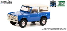 Ford  - Bronco 1966  - 1:18 - GreenLight - 19134 - gl19134 | Toms Modelautos