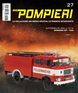 IFA  - W50 LA TLF16 1969 red - 1:43 - Magazine Models - magfireSP27 | Toms Modelautos