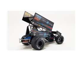 Sprint Car  - 2022 black/blue - 1:18 - Acme Diecast - A1822013 - Acme1822013 | Toms Modelautos