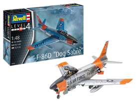 Planes  - F-86D Dog Saber  - 1:48 - Revell - Germany - 63832 - revell63832 | Toms Modelautos
