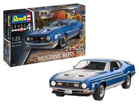 Mustang  - Boss 351  - 1:25 - Revell - Germany - 67699 - revell67699 | Toms Modelautos