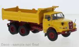 MAN  - 19.280H yellow/red - 1:43 - IXO Models - TRUD003 - ixTRUD003 | Toms Modelautos