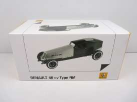 Renault  - Type NM 40 CV 1926 black/silver - 1:43 - Norev - 7711575959 - nor7711575959 | Toms Modelautos