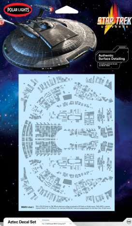 Star Trek Accessoires - NX-01 U.S.S. Enterprise Aztec   - 1:32 - AMT - MKA054 - AMTSMKA054 | Toms Modelautos