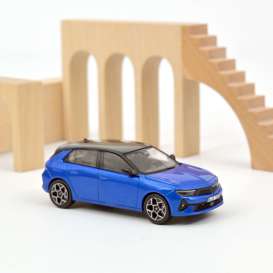 Opel Astra - 2022 blue - 1:43 - Norev - 360060 - nor360060 | Toms Modelautos