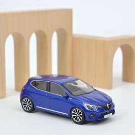 Renault  - Clio 2019 blue - 1:43 - Norev - 517583 - nor517583 | Toms Modelautos