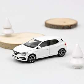 Renault  - Megane 2020 white - 1:43 - Norev - 517666 - nor517666 | Toms Modelautos