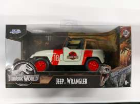 Jeep  - Wrangler 2016 grey/red - 1:32 - Jada Toys - 33776 - jada253252019 | Toms Modelautos
