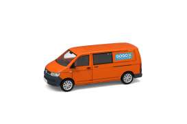 Volkswagen  - T6 Transporter orange-red - 1:64 - Tiny Toys - ATC65461 - tinyATC65461 | Toms Modelautos