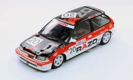 Honda  - 1989 red/white/black - 1:18 - Triple9 Collection - 1800106 - T9-1800106 | Toms Modelautos