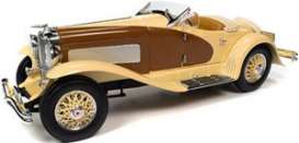Duesenberg Speedster - SSJ  1935 gold/brown - 1:18 - Auto World - AW305 - AW305 | Toms Modelautos