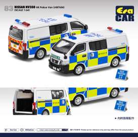 Nissan  - NV350  white/yellow/blue - 1:64 - Era - NS21NV83 - EraNS21NV83 | Toms Modelautos