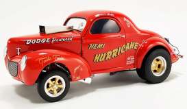 Hemi - Hurricane Gasser 1940 red - 1:18 - Acme Diecast - A1800922 - acme1800922 | Toms Modelautos Hemi - Hurricane Gasser 1940 red - 1:18 - Acme Diecast - A1800922 - acme1800922 | Toms Modelautos