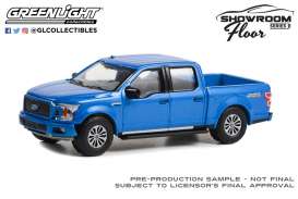 Ford - F-150 2020 blue - 1:64 - GreenLight - 68020A - gl68020A | Toms Modelautos Ford - F-150 2020 blue - 1:64 - GreenLight - 68020A - gl68020A | Toms Modelautos