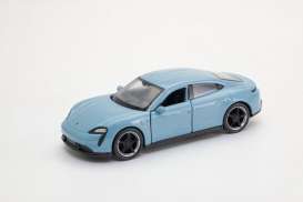 Porsche  - Taycan Turbo S blue - 1:34 - Welly - 43797W - welly43797Wb | Toms Modelautos