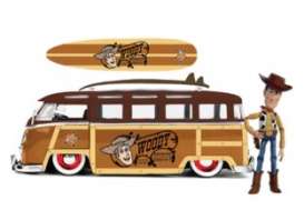 Volkswagen  - T1 brown - 1:24 - Jada Toys - 33176 - jada33176 | Toms Modelautos