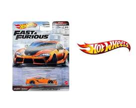 Toyota  - GR Supra F&F orange - 1:64 - Hotwheels - GRL80 - hwmvGRL80 | Toms Modelautos