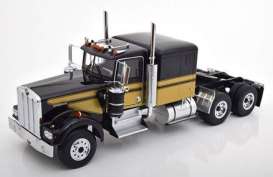 Kenworth  - W900 black/gold - 1:18 - Road Kings - 180121 - rk180121 | Toms Modelautos
