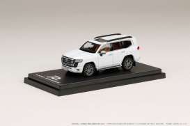 Toyota  - Land Cruiser  white pearl - 1:64 - Hobby Japan - HJ641050AWB - HJ641050AWB | Toms Modelautos