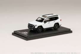 Toyota  - Land Cruiser  white pearl - 1:64 - Hobby Japan - HJ641050BWR - HJ641050BWR | Toms Modelautos