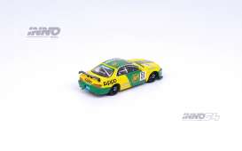 Toyota  - Corona EXIV #51 1995 yellow/green - 1:64 - Inno Models - in64-EXIV-BP - in64-EXIV-BP | Toms Modelautos
