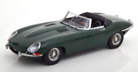 Jaguar  - E-Type series I 1961 green - 1:18 - KK - Scale - 180481 - kkdc180481 | Toms Modelautos