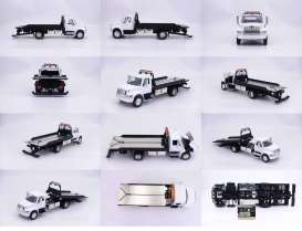 International  - Durastar Flat Bed Tow Truck 2008 white - 1:24 - Jada Toys - 34040 - jada34040w | Toms Modelautos
